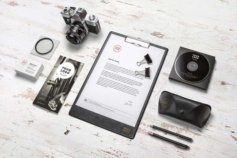 Free Brand Corporate Identity Mockup PSD
