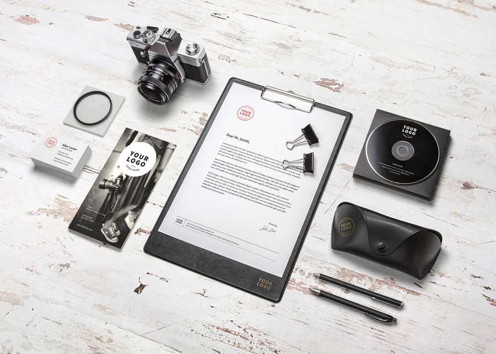 Free Brand Corporate Identity Mockup PSD