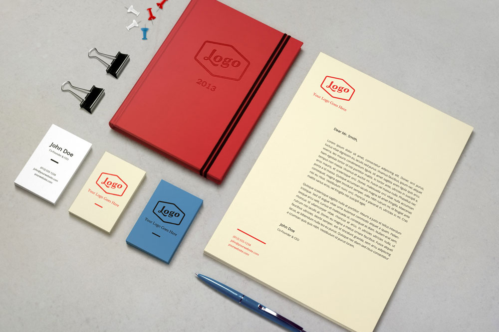 Free Corporate Identity Branding Mockup PSD