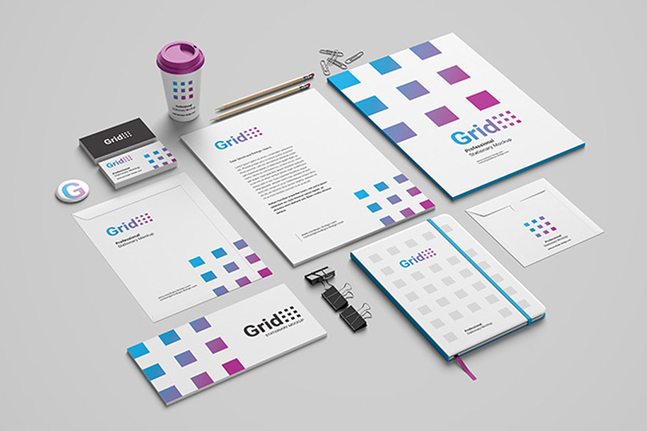Free Corporate Identity Stationery Mockup PSD