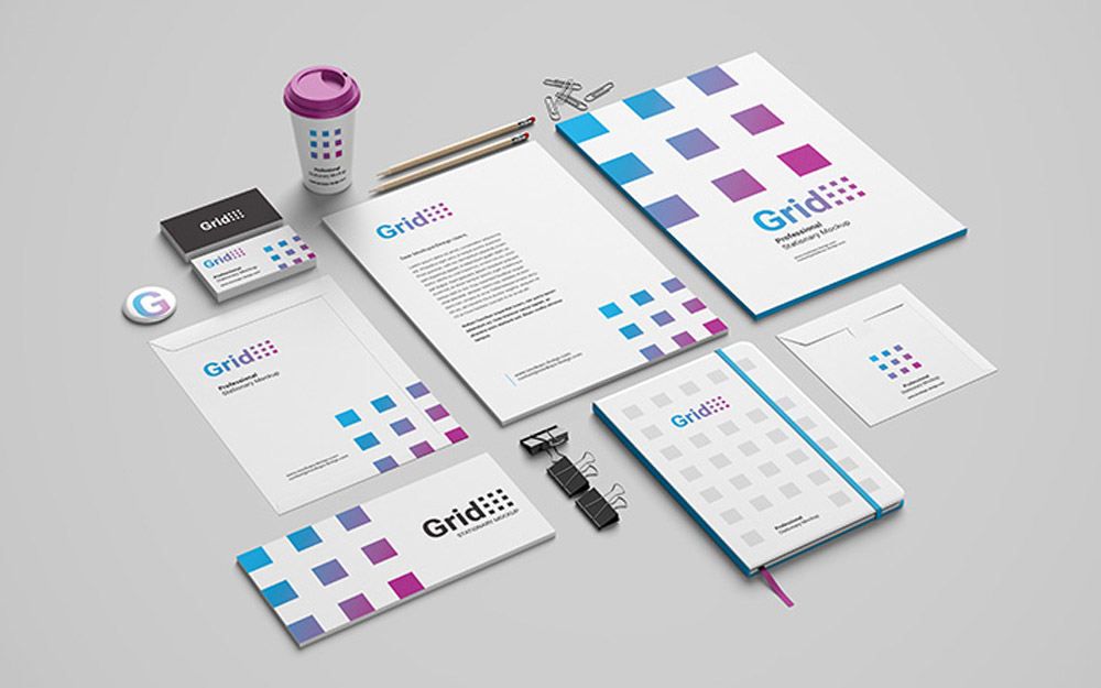 Free Corporate Identity Stationery Mockup PSD