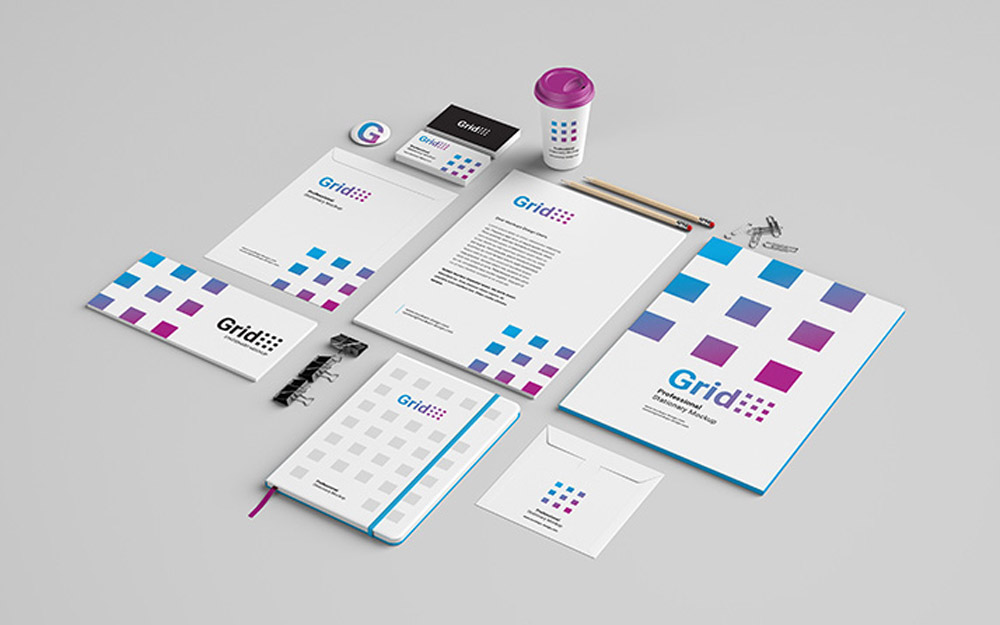Free Corporate Identity Stationery Mockup PSD