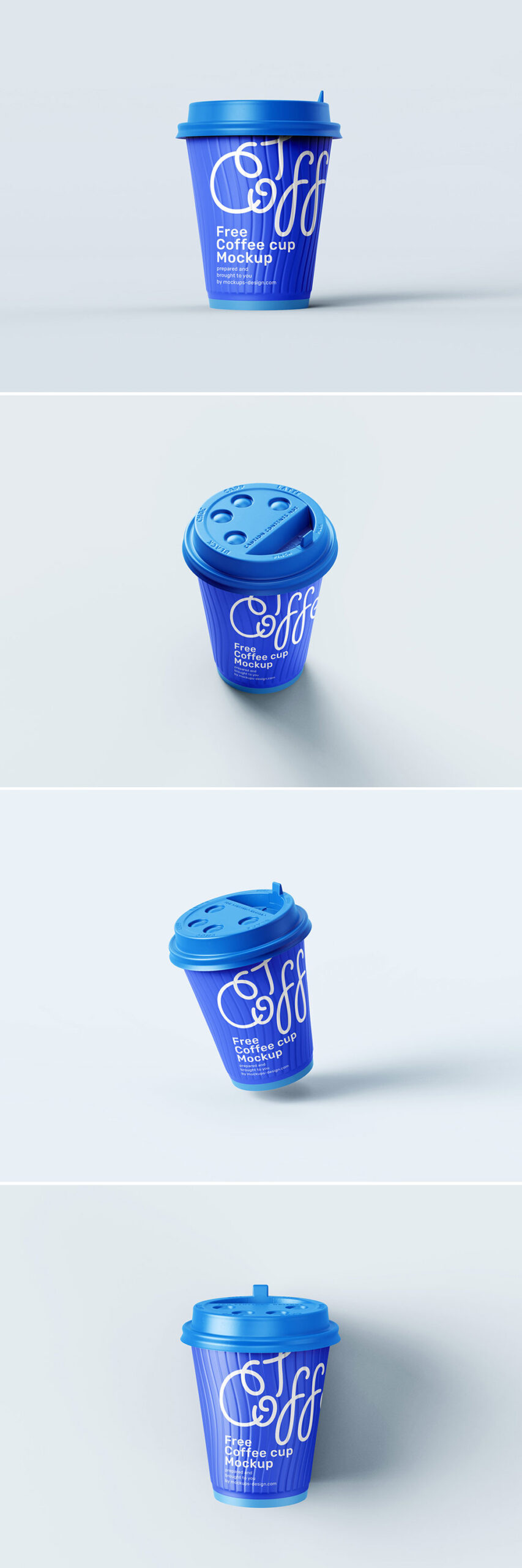 Free Paper Coffee Cup Mockup PSD