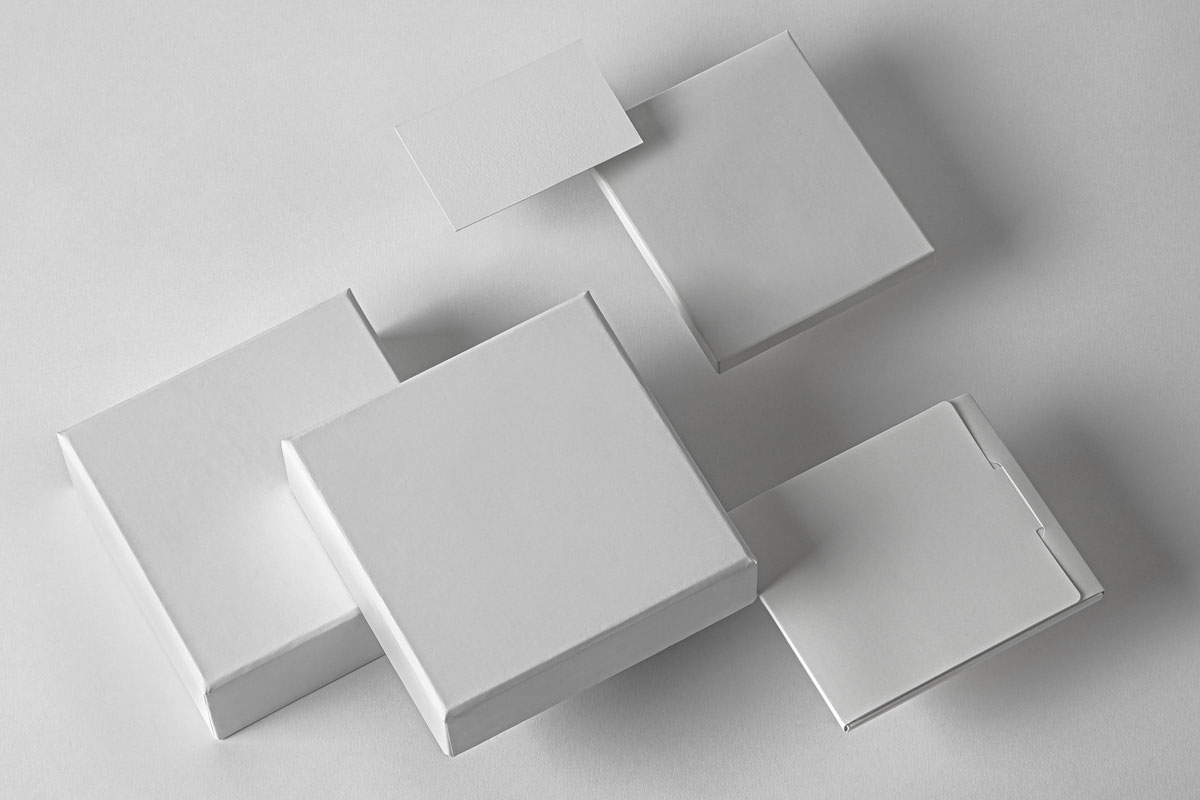 Free Product Packaging Box Mockup PSD