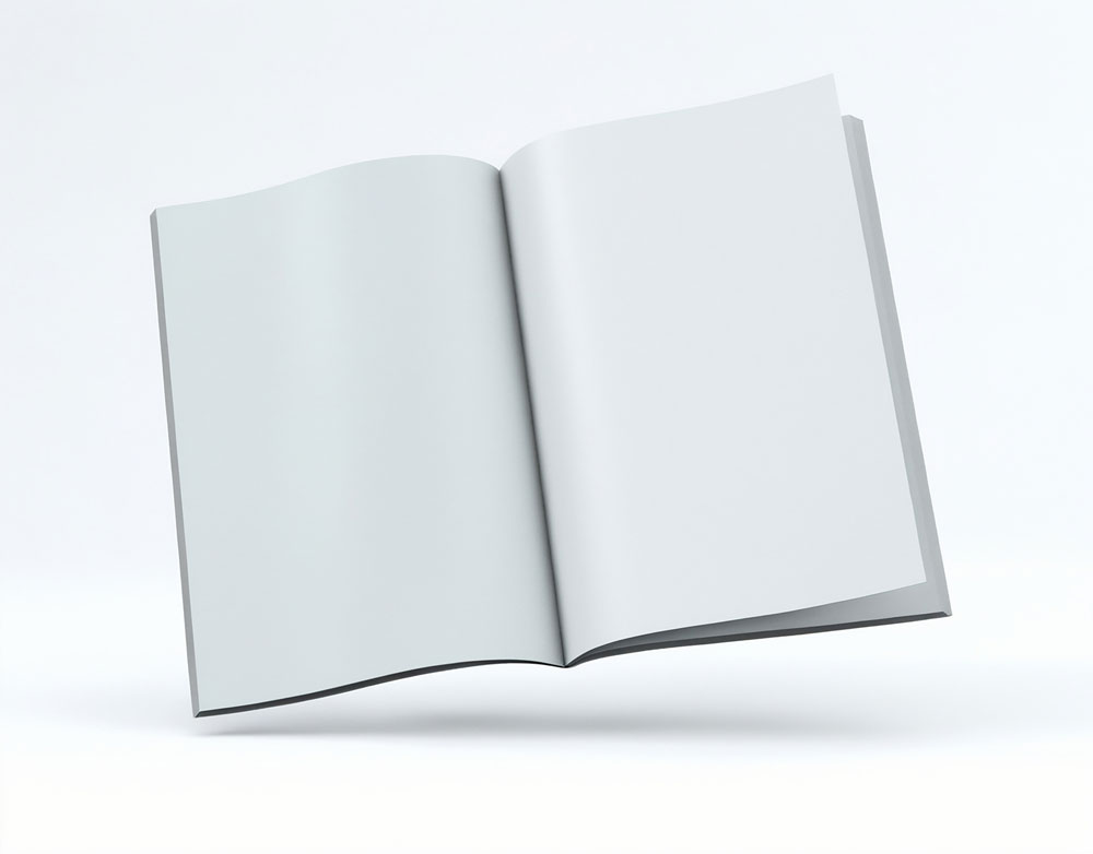 Free Page Magazine Mockup PSD
