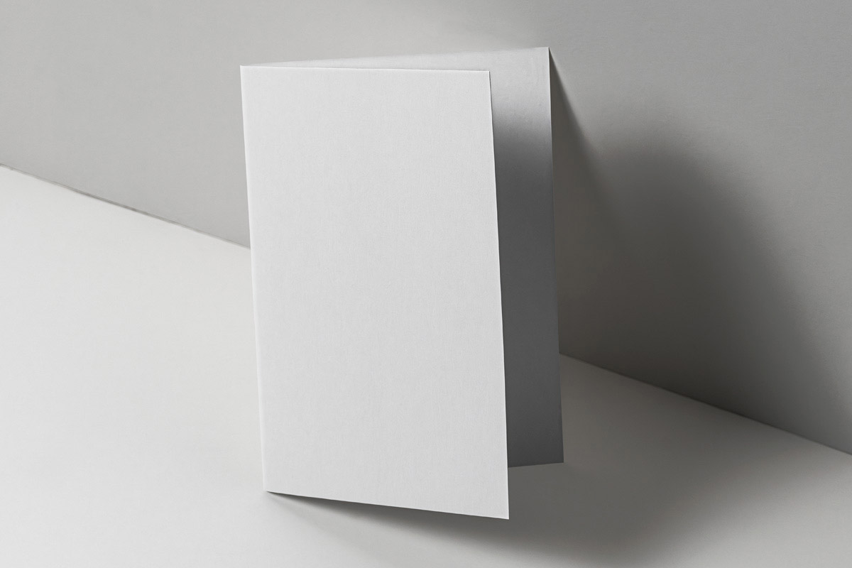 Free Branding Half Fold Brochure Mockup PSD