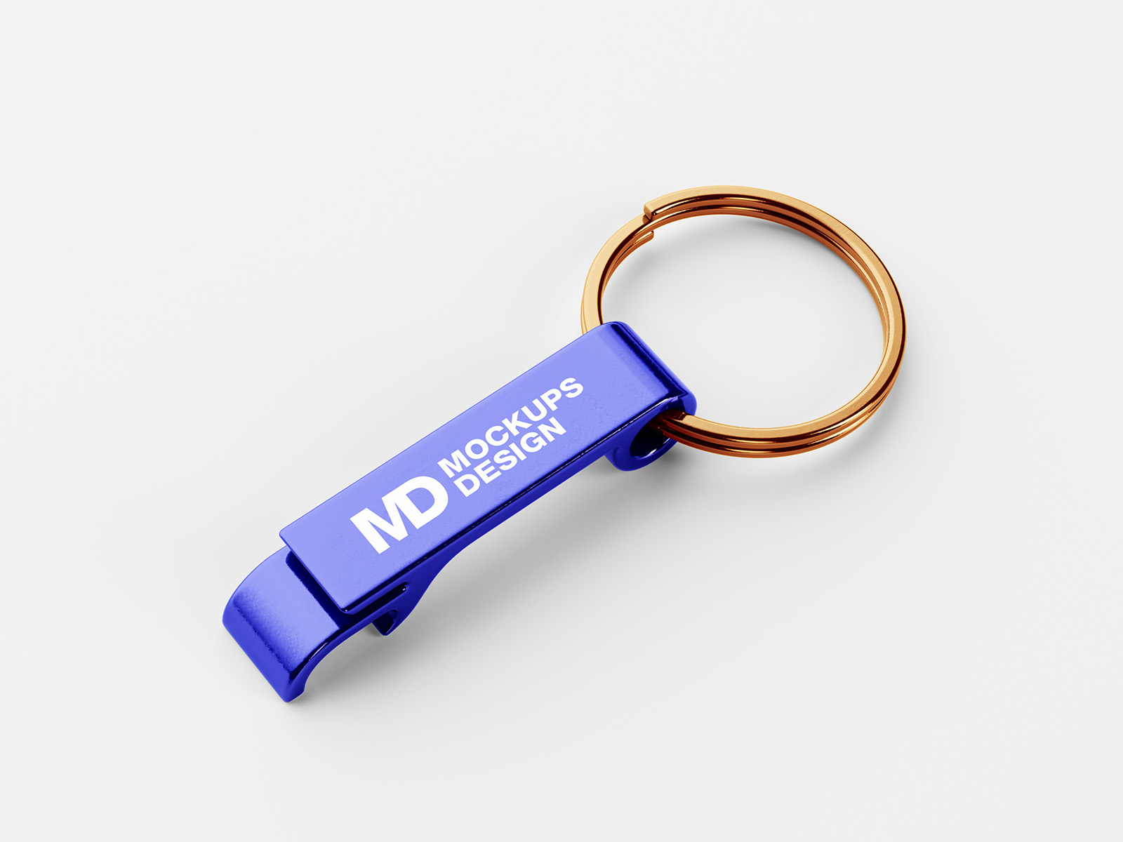 Free Keychain Opener Mockup PSD