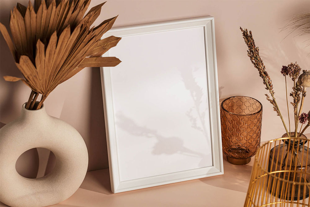 Free Small Frame Mockup PSD