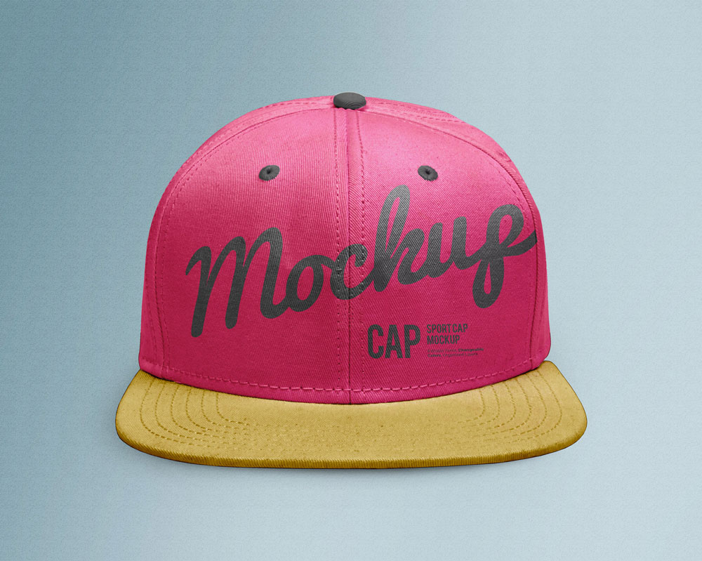 Free Snapback Hat Cap Mockup PSD