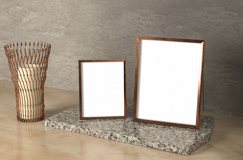 Free Picture Frames Mockup PSD
