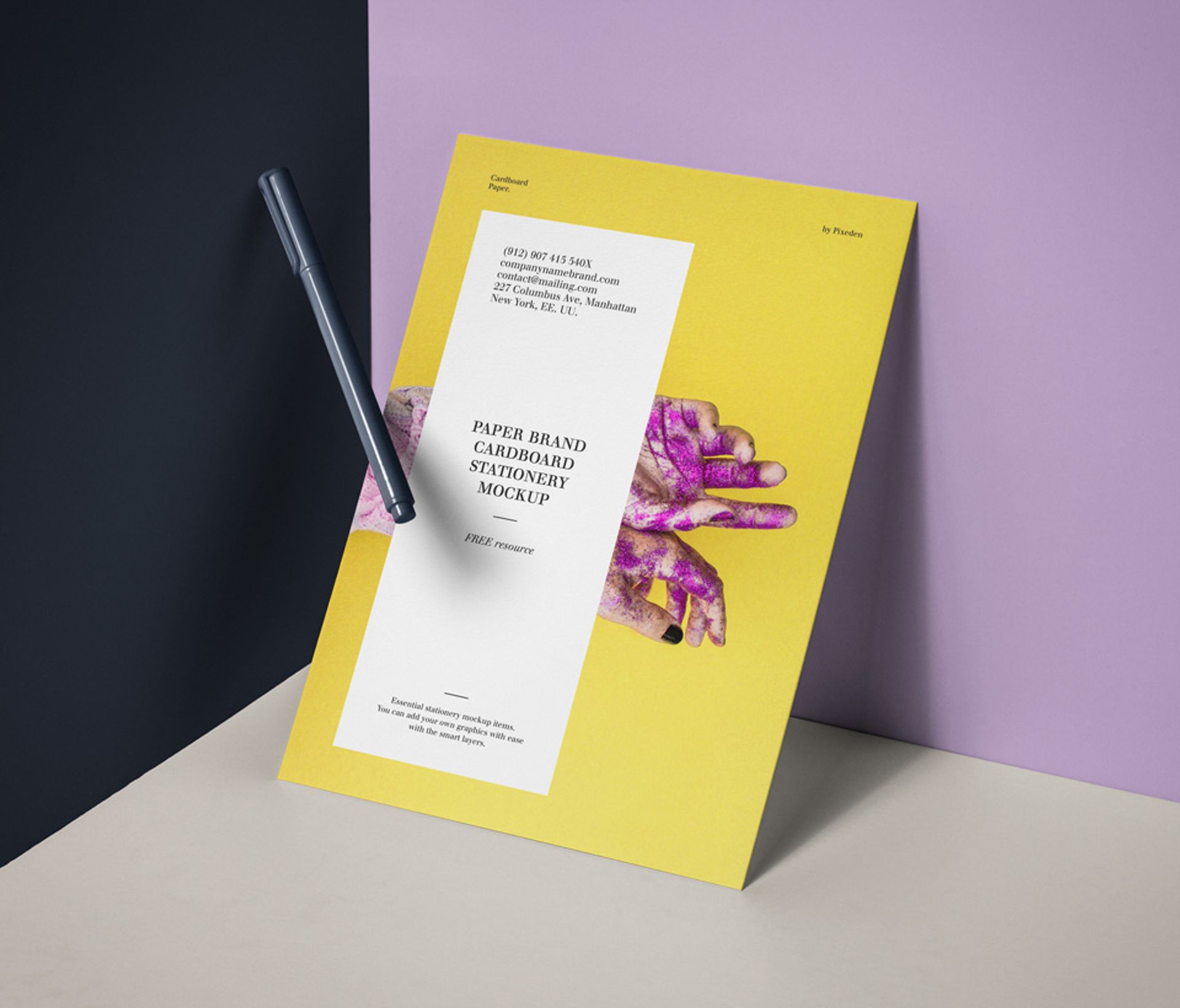 Free Brand Paper Mockup PSD