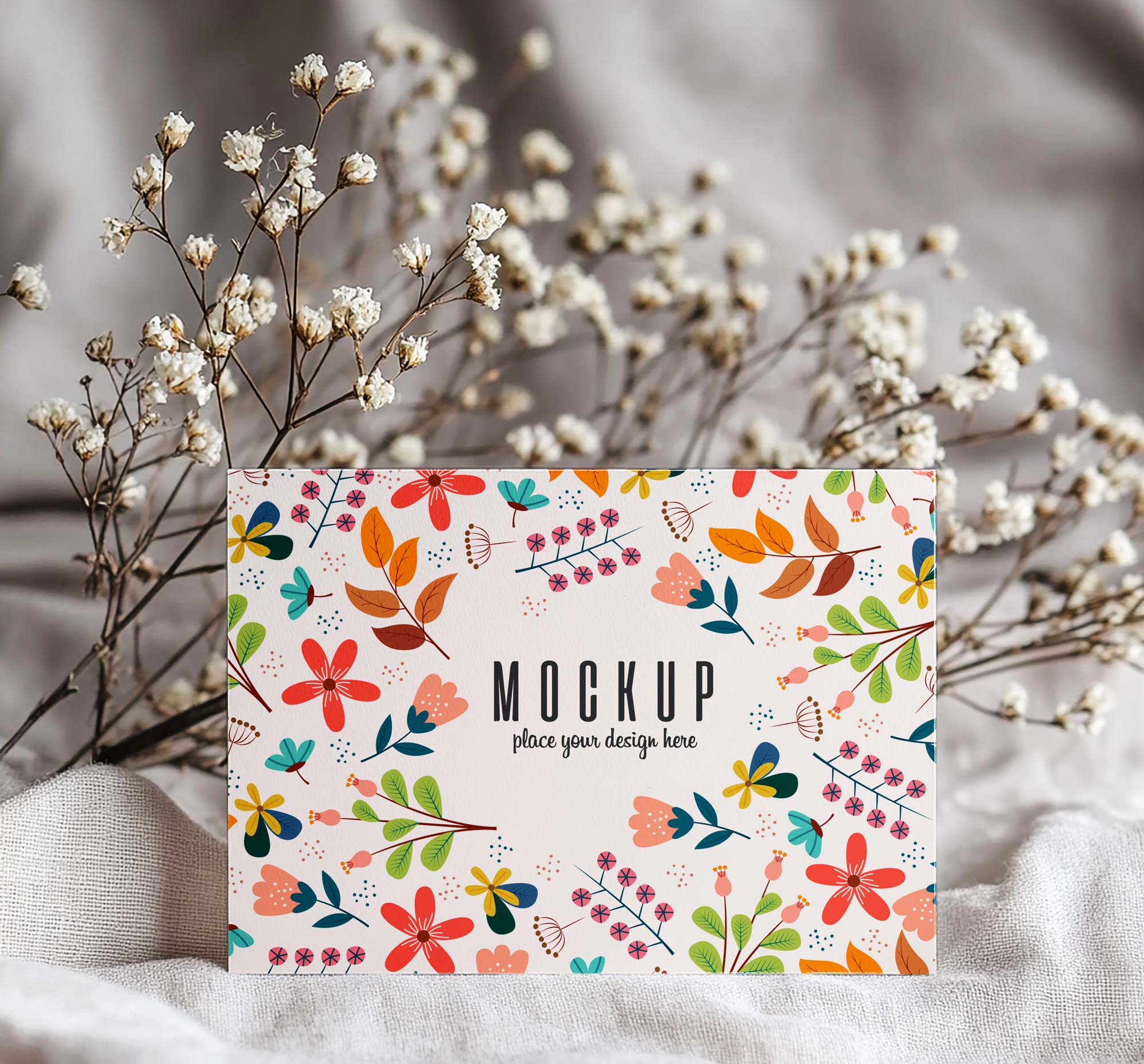 Free Greeting Card Mockup