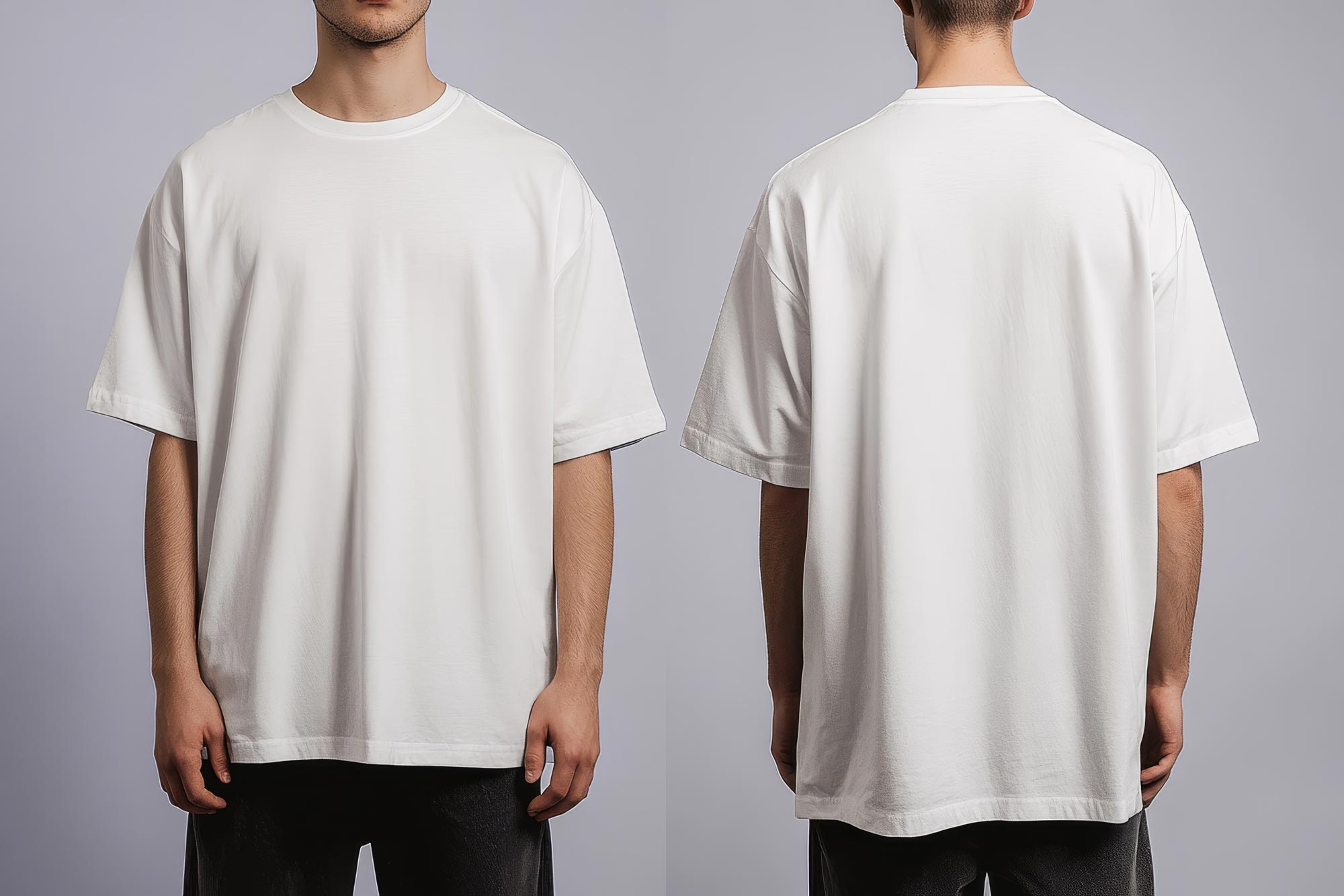 Free Oversize T-Shirt Mockup