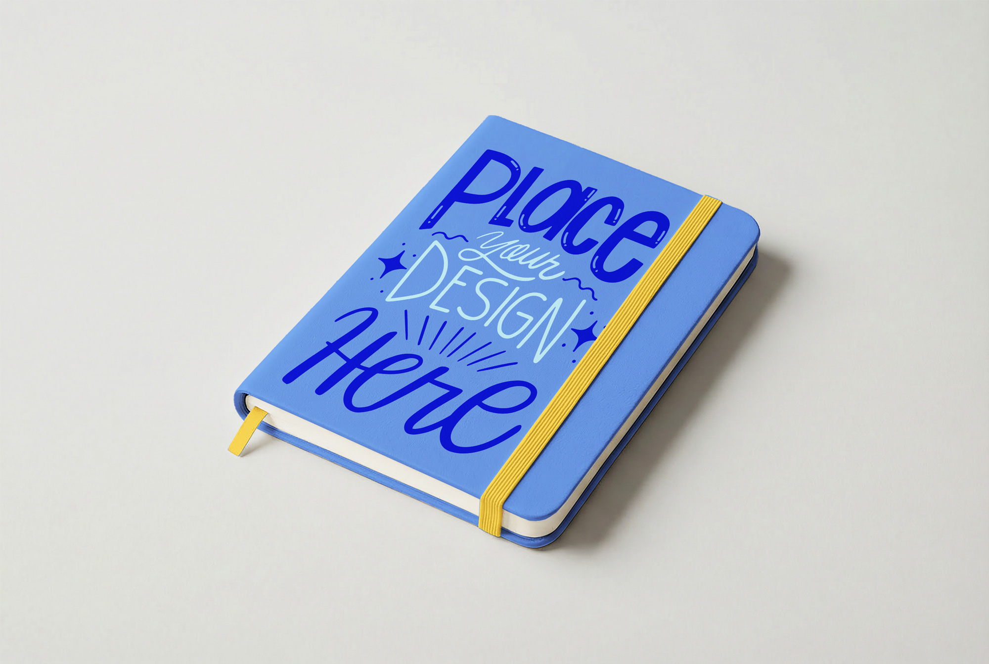 Free Cover Notebook Mockup
