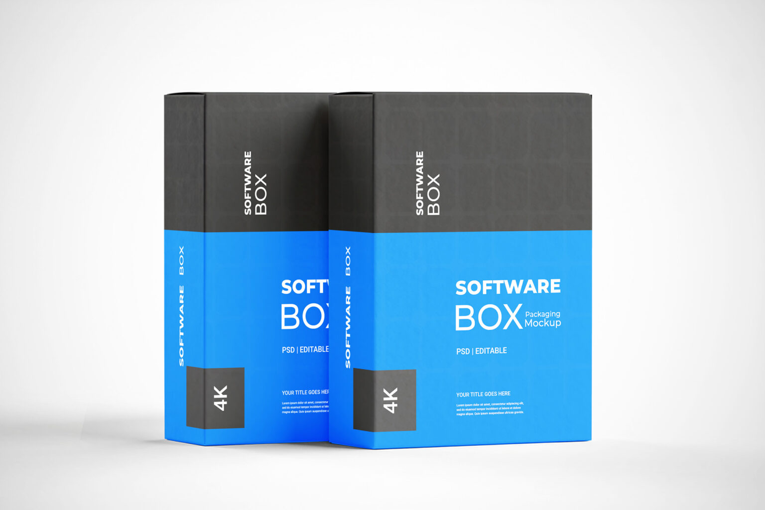 Program Box Mockup Free Software Box Mockup | Mockupful