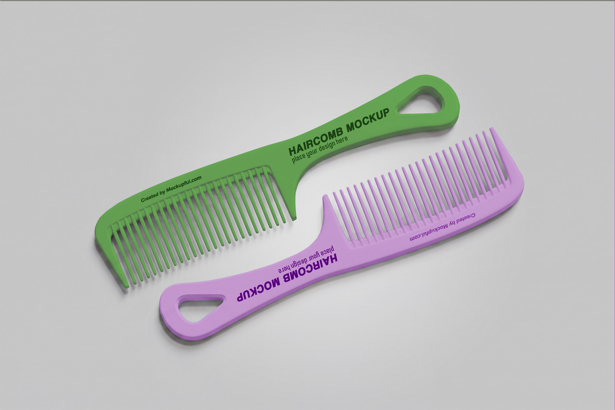 Free Hair Comb Mockup