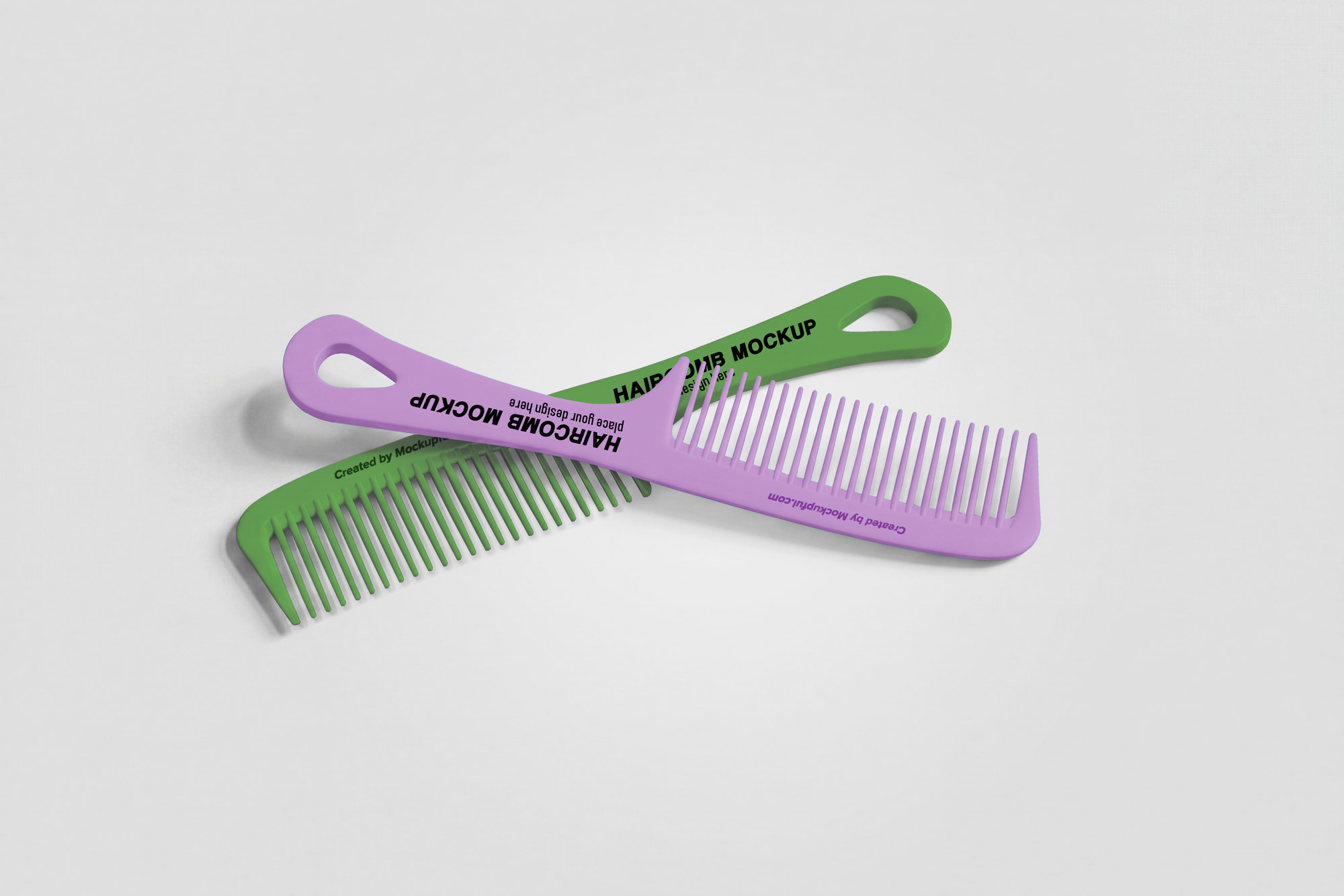 Free Hair Comb Mockup
