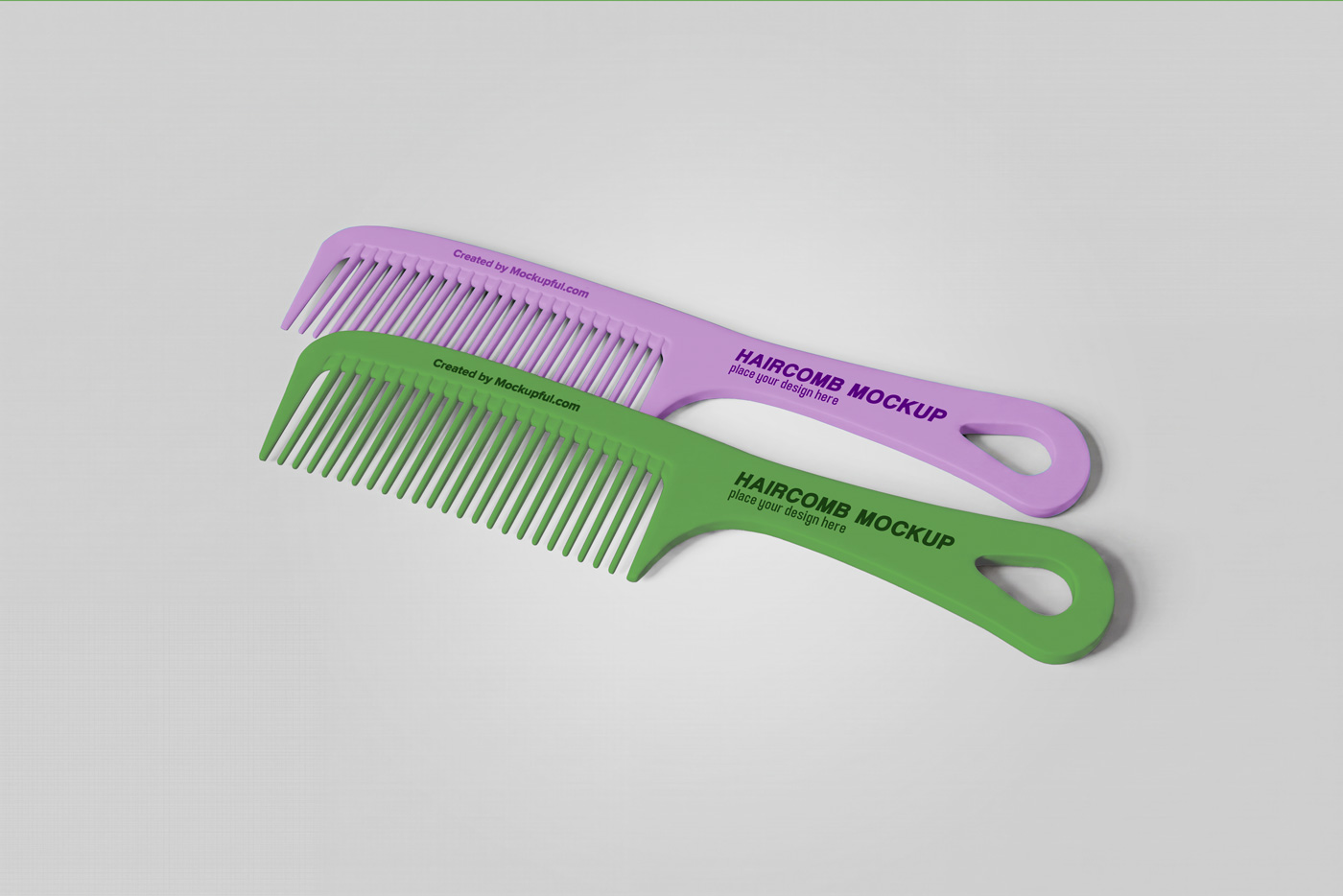 Free Hair Comb Mockup