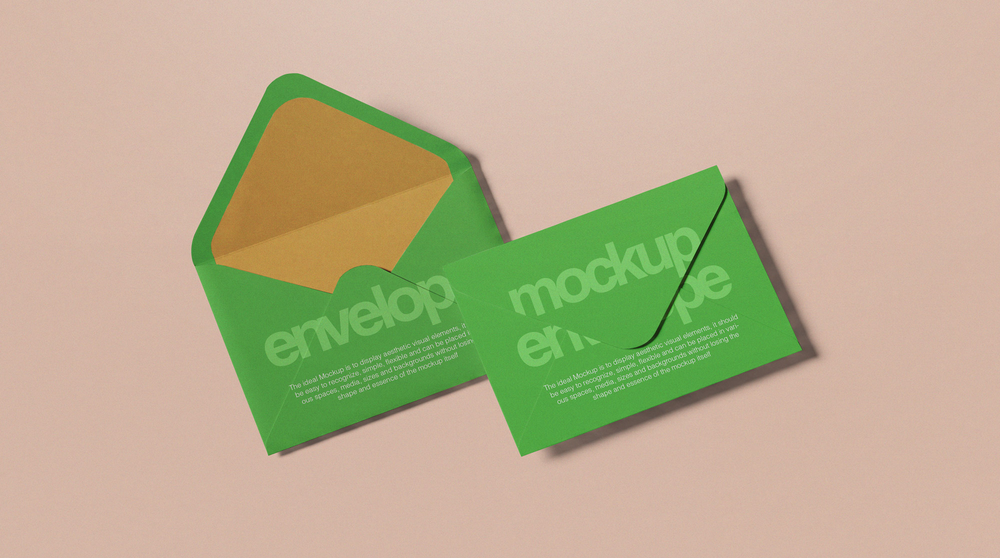 Free C6 Envelope Mockup