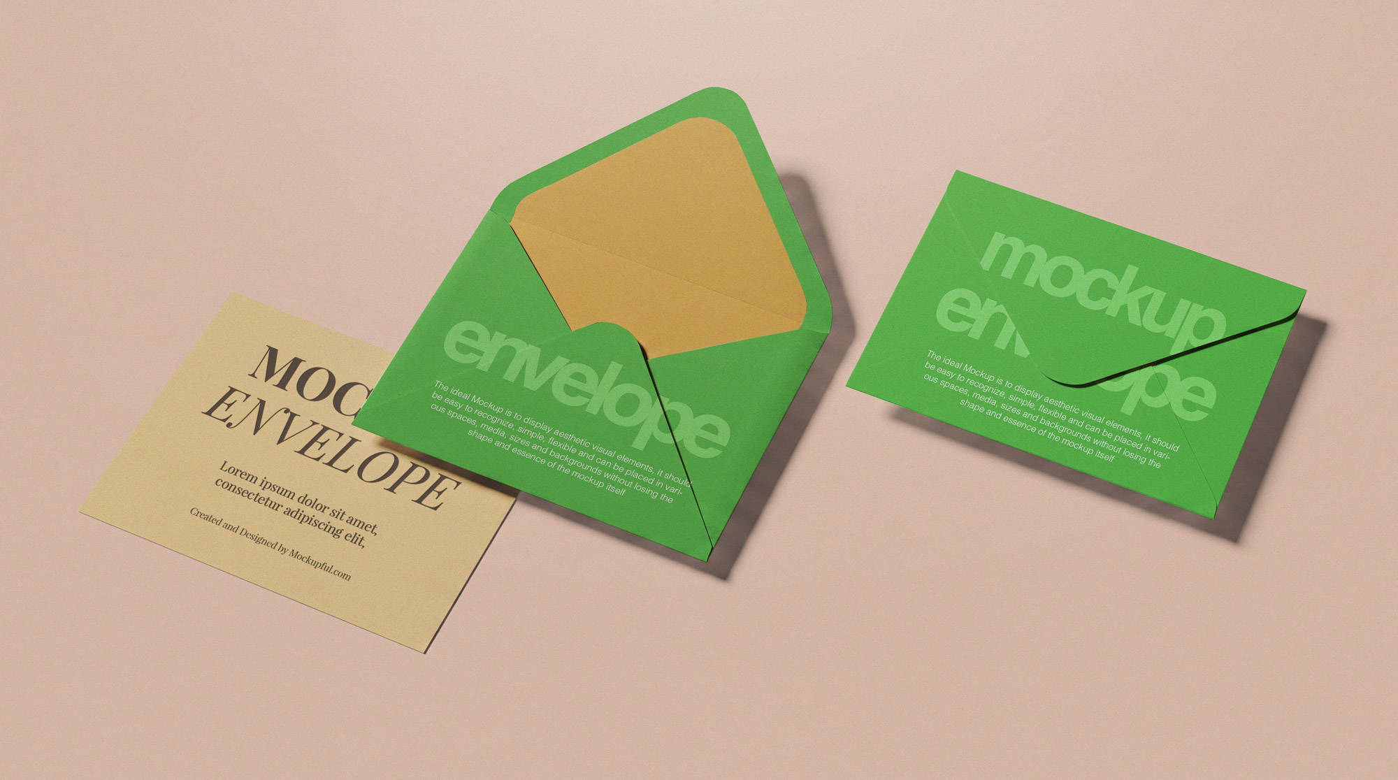 Free C6 Envelope Mockup