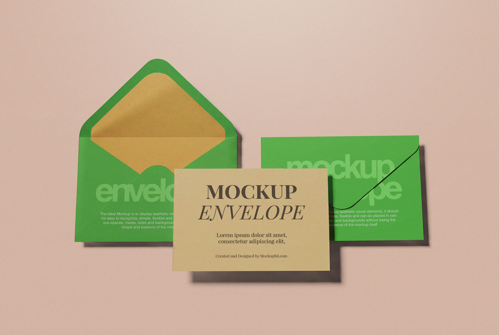 Free C6 Envelope Mockup