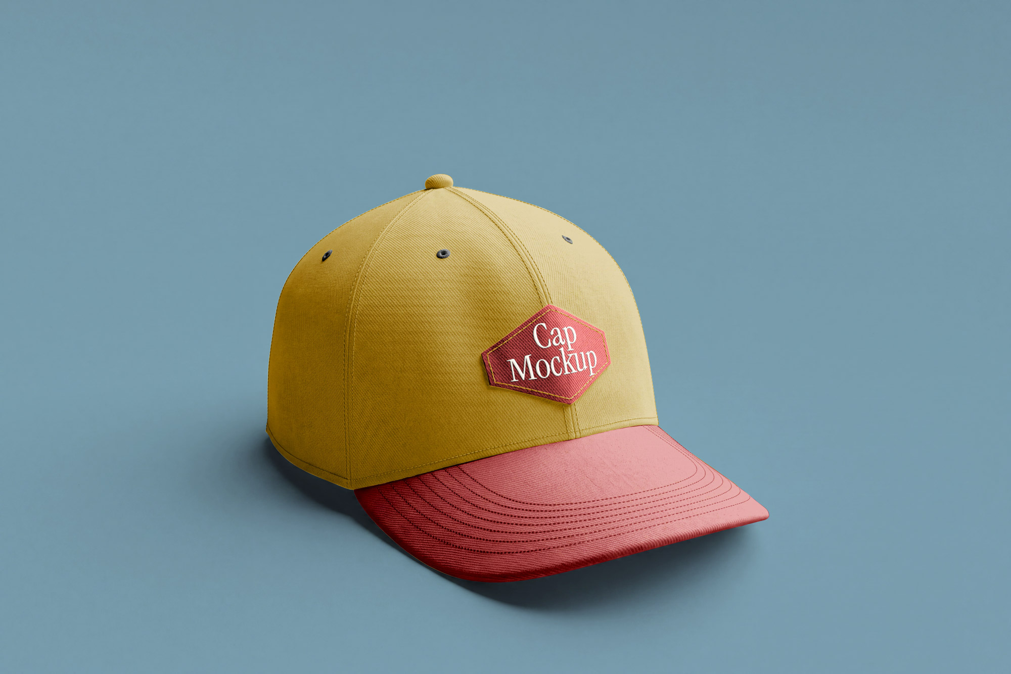 Free Baseball Cap Mockup