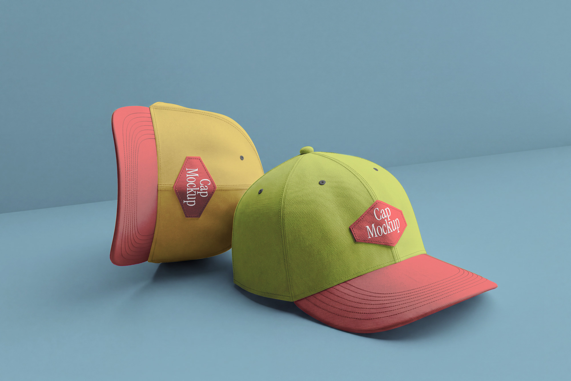 Free Baseball Cap Mockup