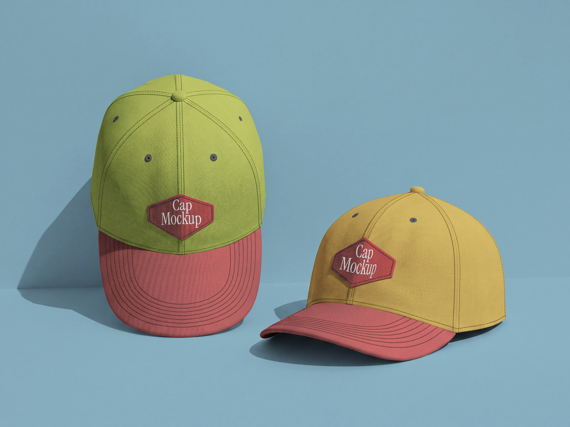 Free Baseball Cap Mockup