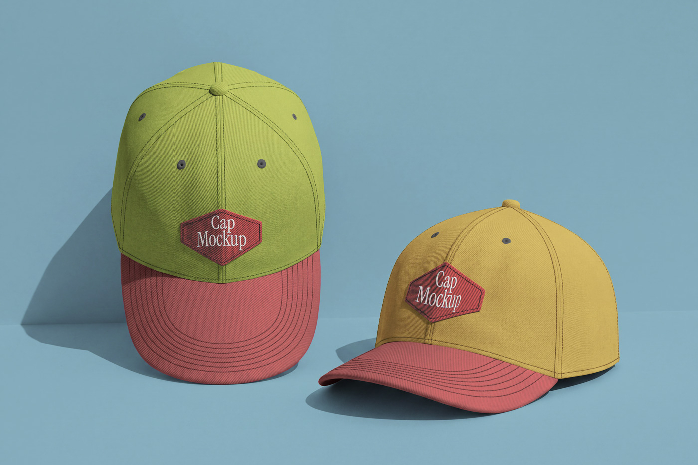 Free Baseball Cap Mockup