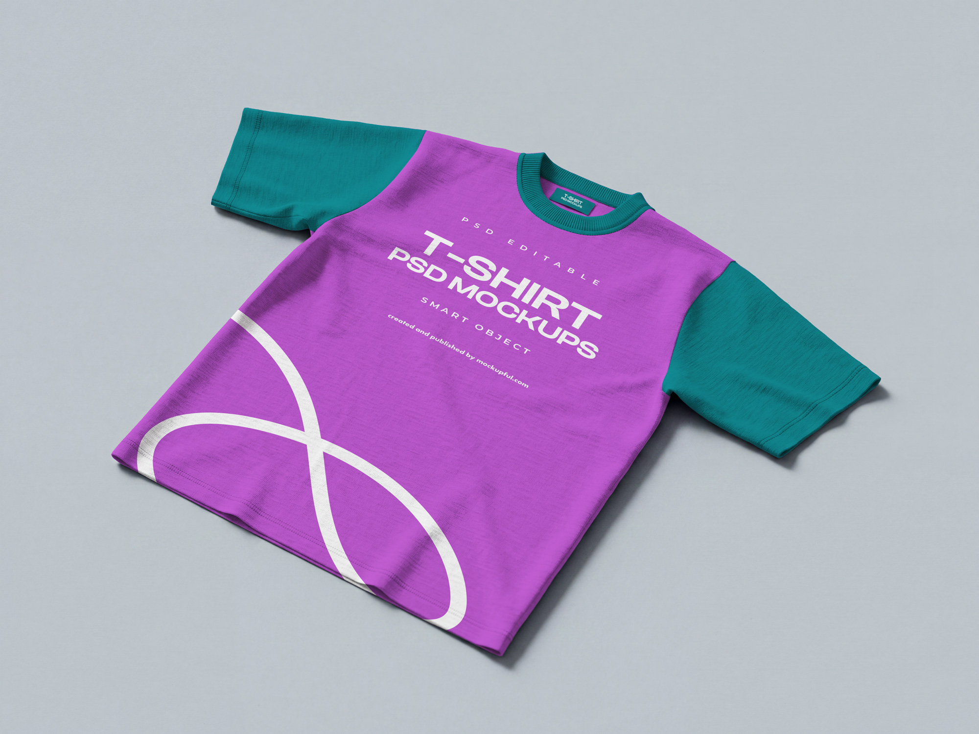 Free Oversized T-Shirt Mockup