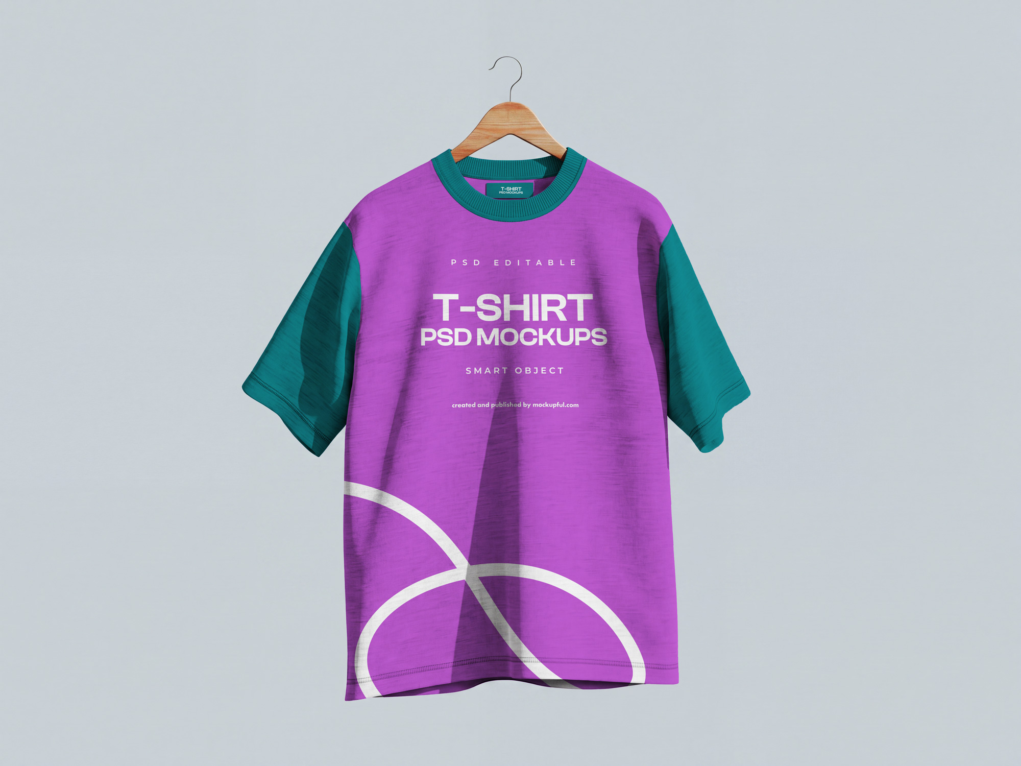Free Oversized T-Shirt Mockup