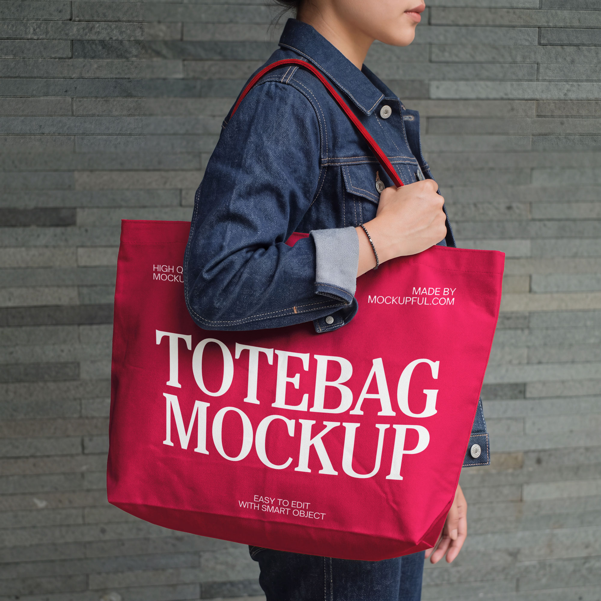 Free Tote Bag Mockup