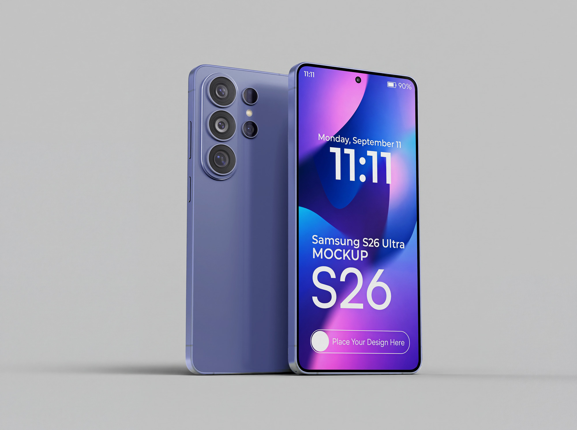 Free Samsung S26 Ultra Mockup