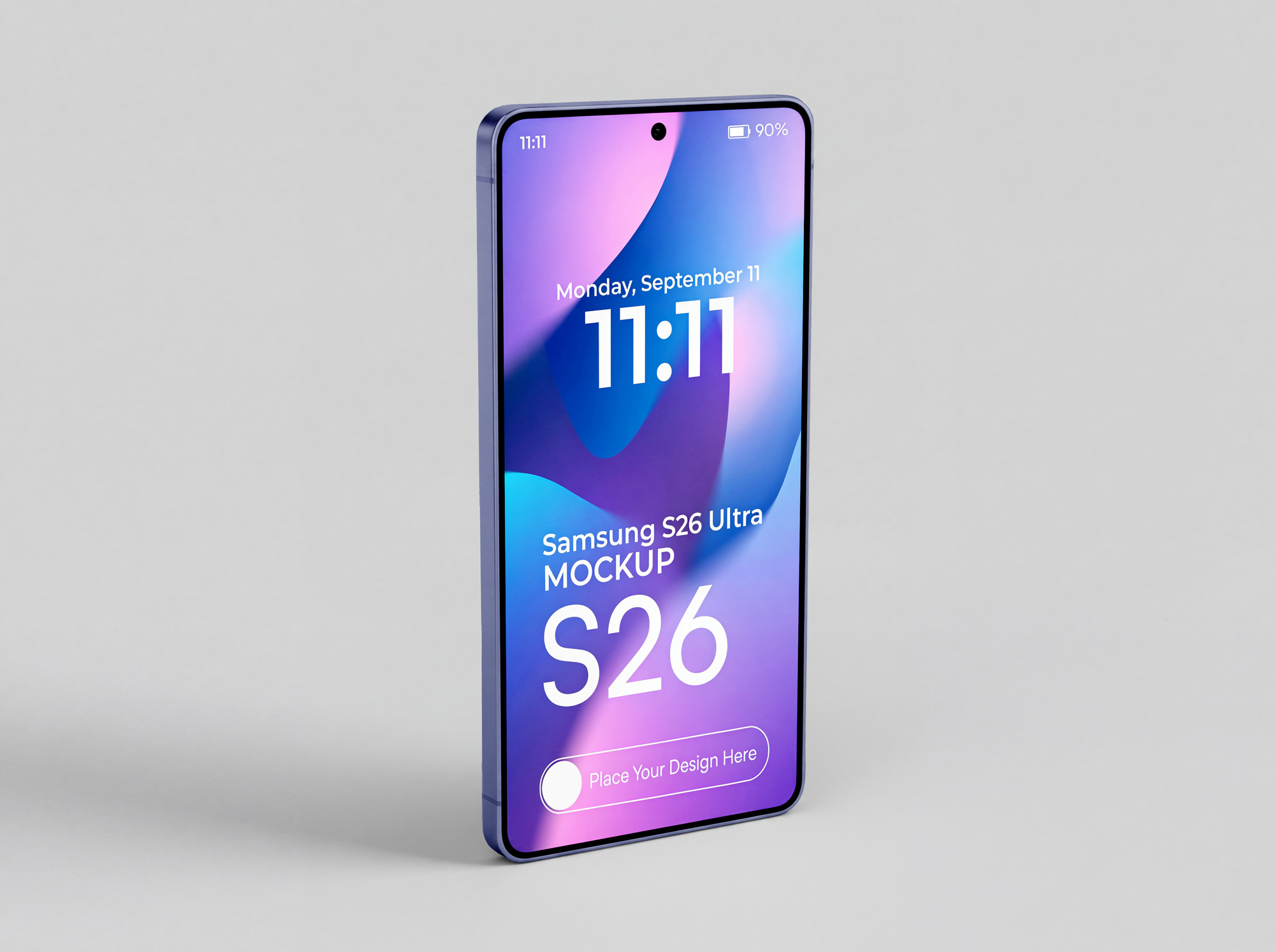 Free Samsung S26 Ultra Mockup